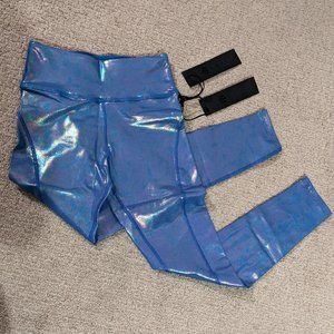 Noli Mystique Yoga Legging - Holographic Iridescent Shine